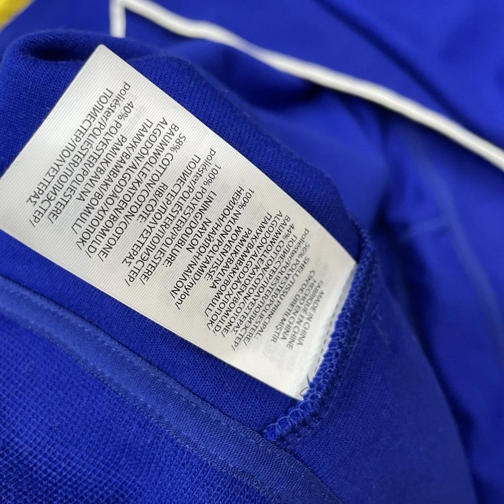 Polo Ralph Lauren Royal Downhill Skier Double Knit Zip Hooded Jacket XXL READ